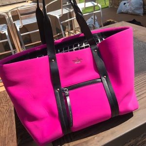 Kate Spade Hot Pink Large Tote